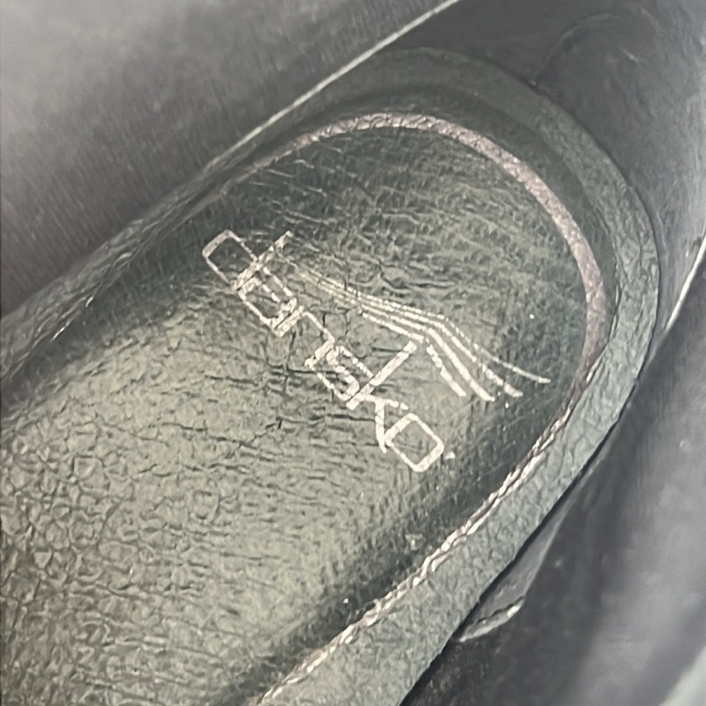 Dansko Billie Grey Ankle Boots Soft Leather Burnished Nappa Grey Womens SZ 8.5 9 - Picture 10 of 14